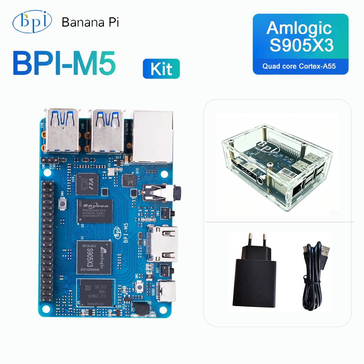 Banana Pi BPI-M5 Development B - Banana Pi Bpi-M5 评论和价格