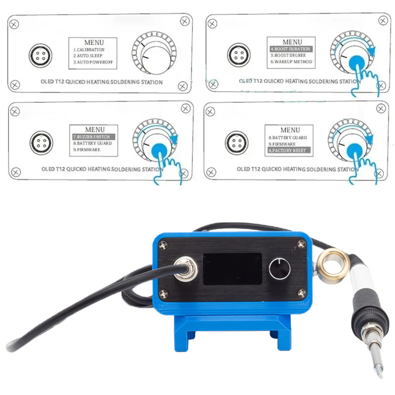 T12 soldering station solderin - Soldering Station T12 Oled 评论和价格