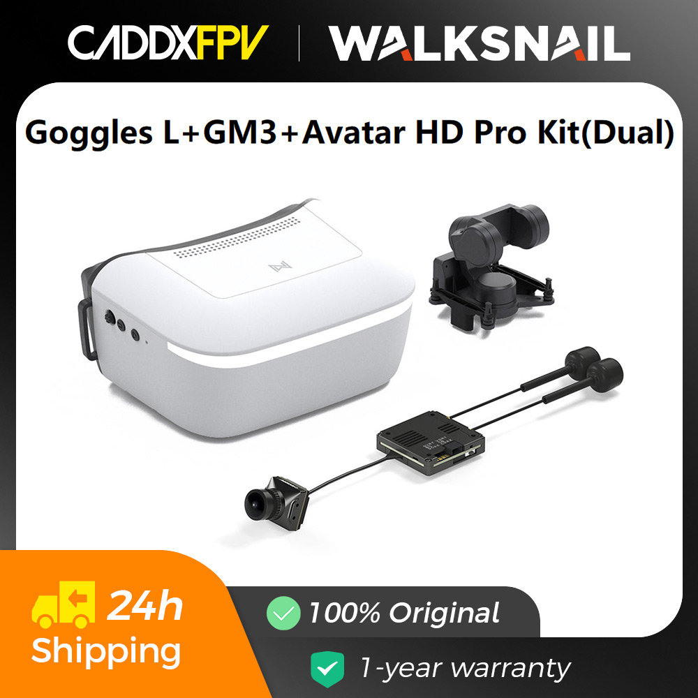 Caddx Walksnail Avatar HD Gogg - Fpv Goggles Avatar Hd Receiver 评论和价格