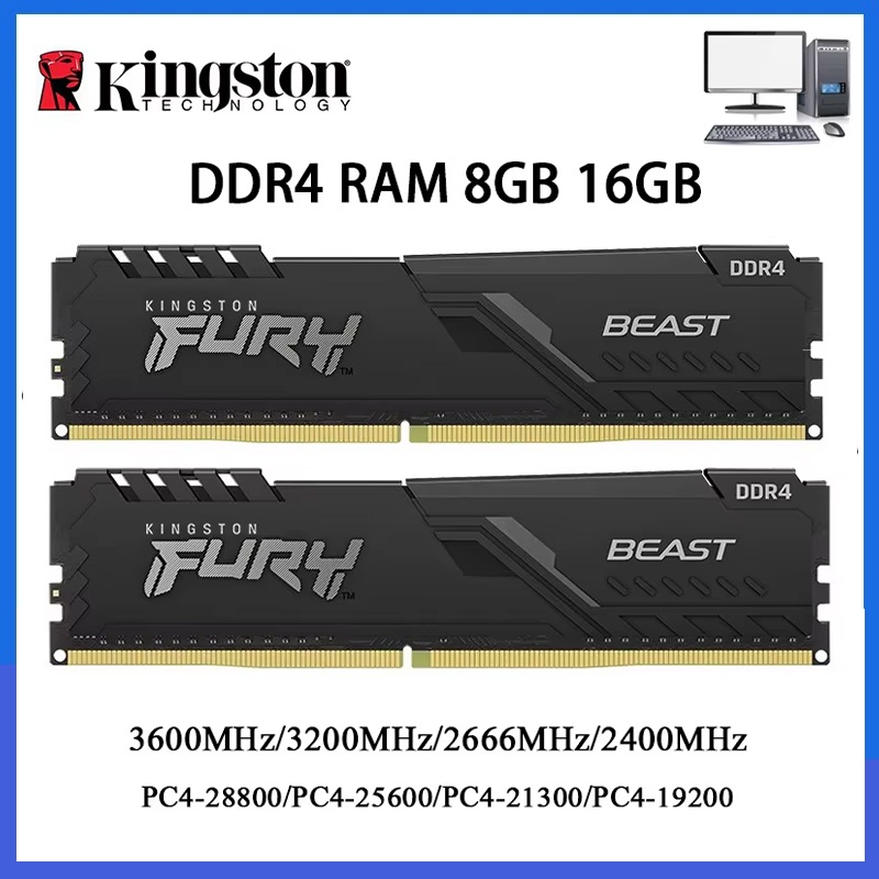 DDR4 Kingston BEAST RAM 3200MH - Khadas Vim4 8Gb 评论和价格