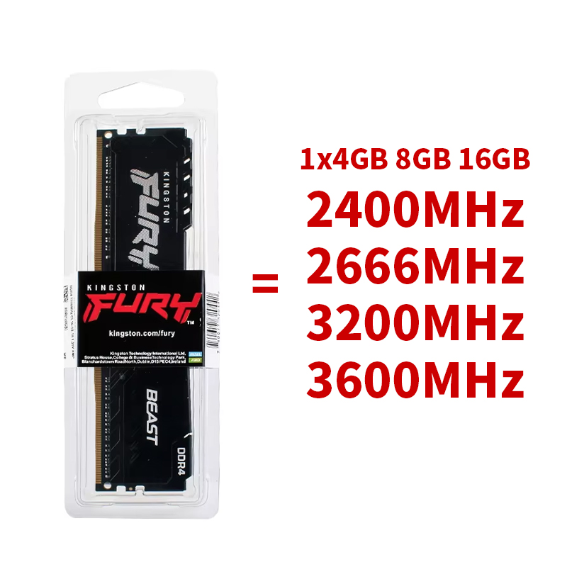 DDR4 Kingston BEAST RAM 3200MH - Khadas Vim4 8Gb 评论和价格