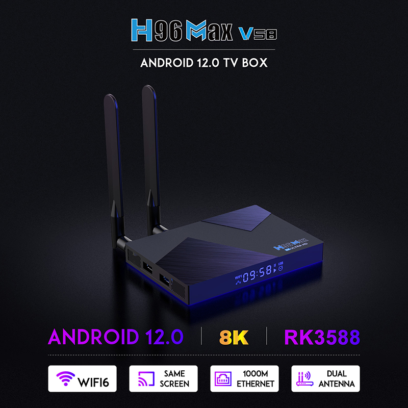 H96 MAX V58 Rockchip RK3588 Oc - Khadas Vim4 8Gb 评论和价格
