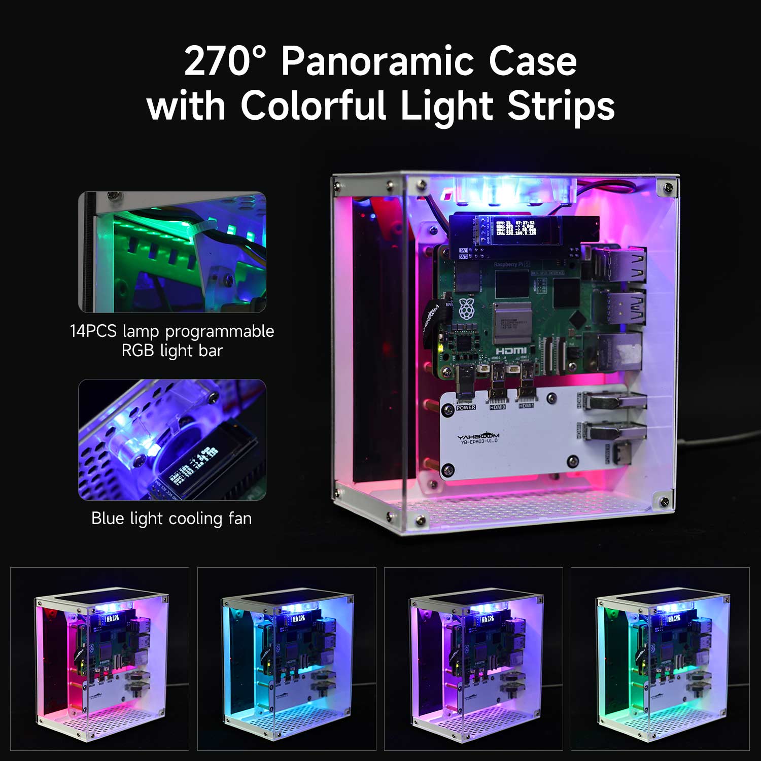 Raspberry Pi 5 Case Protective - Raspberry Pi 5 8Gb Kit 评论和价格